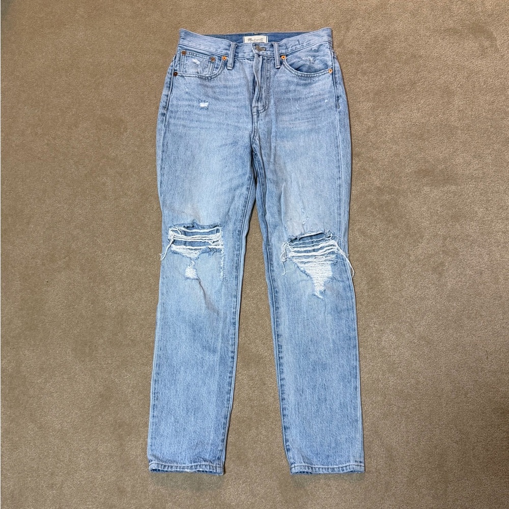 Madewell Faded Blue Denim Jeans